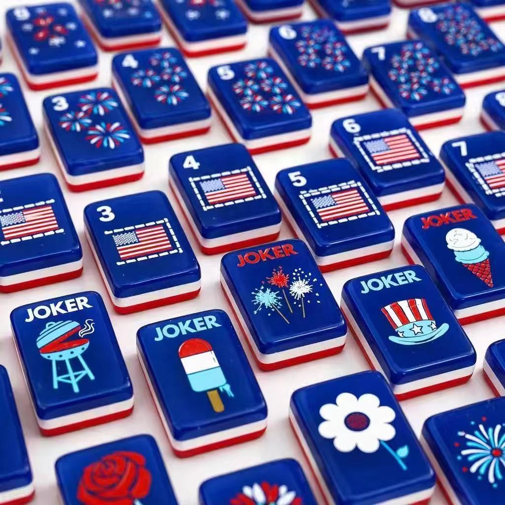 Party in the USA American Mahjong Tile set
