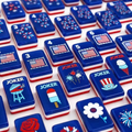 Party in the USA American Mahjong Tile set