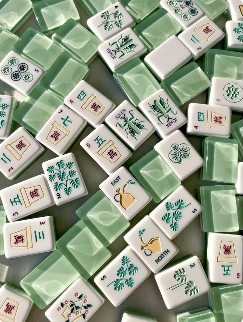 Going Green Mahjong Tiles