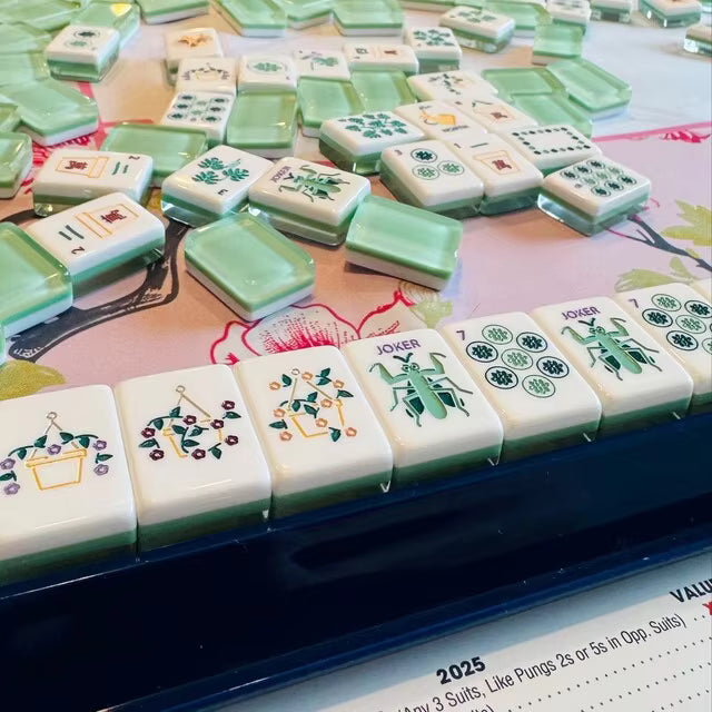 Going Green Mahjong Tiles
