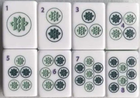 Going Green Mahjong Tiles