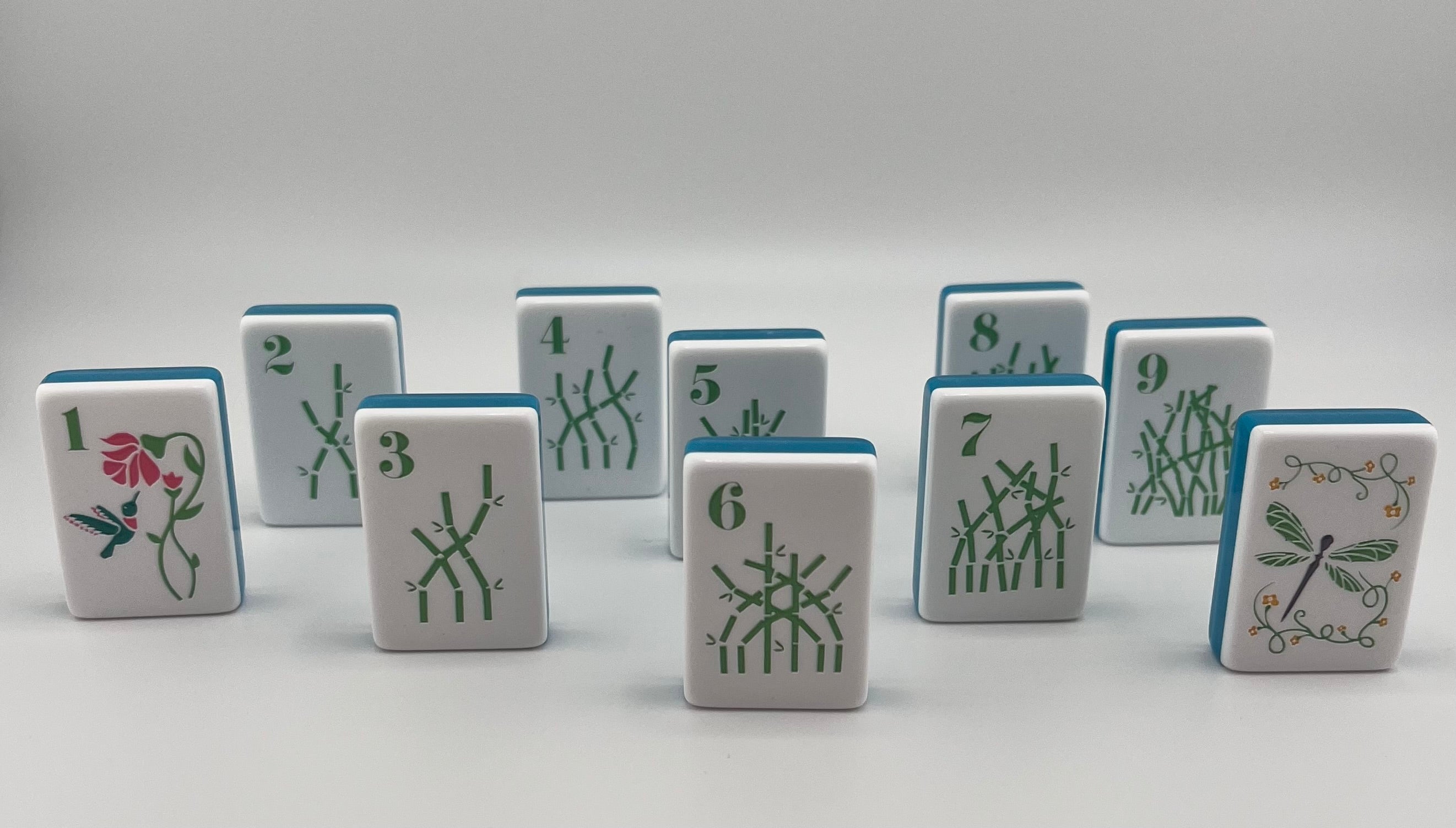 French Cafe American Mahjong Tiles