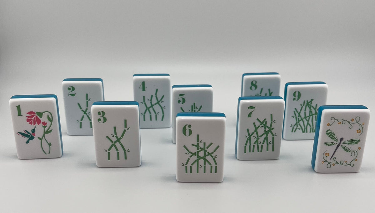 French Cafe American Mahjong Tiles