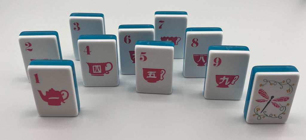 French Cafe American Mahjong Tiles