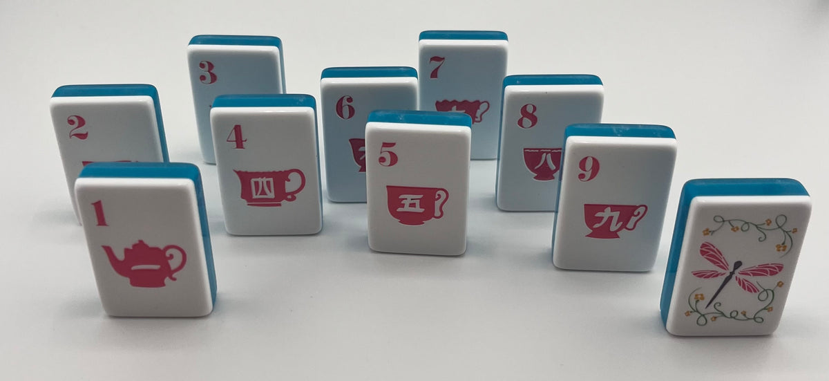 French Cafe American Mahjong Tiles