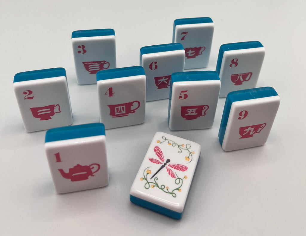 French Cafe American Mahjong Tiles
