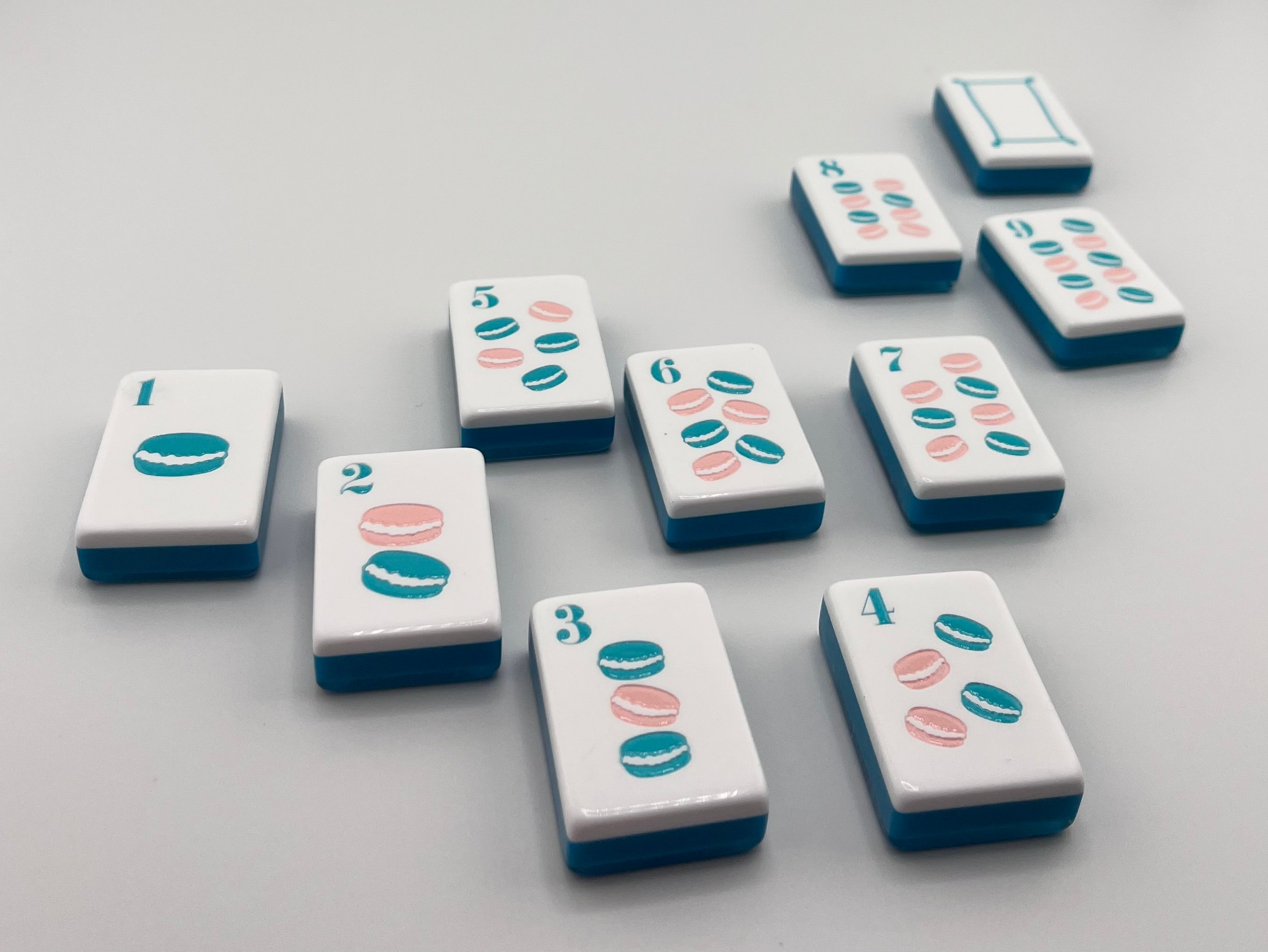 French Cafe American Mahjong Tiles