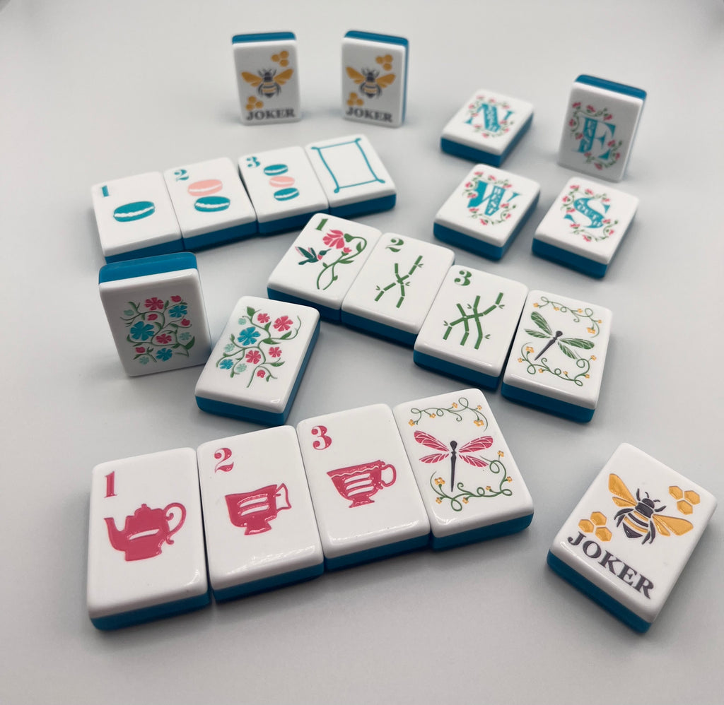 French Cafe American Mahjong Tiles