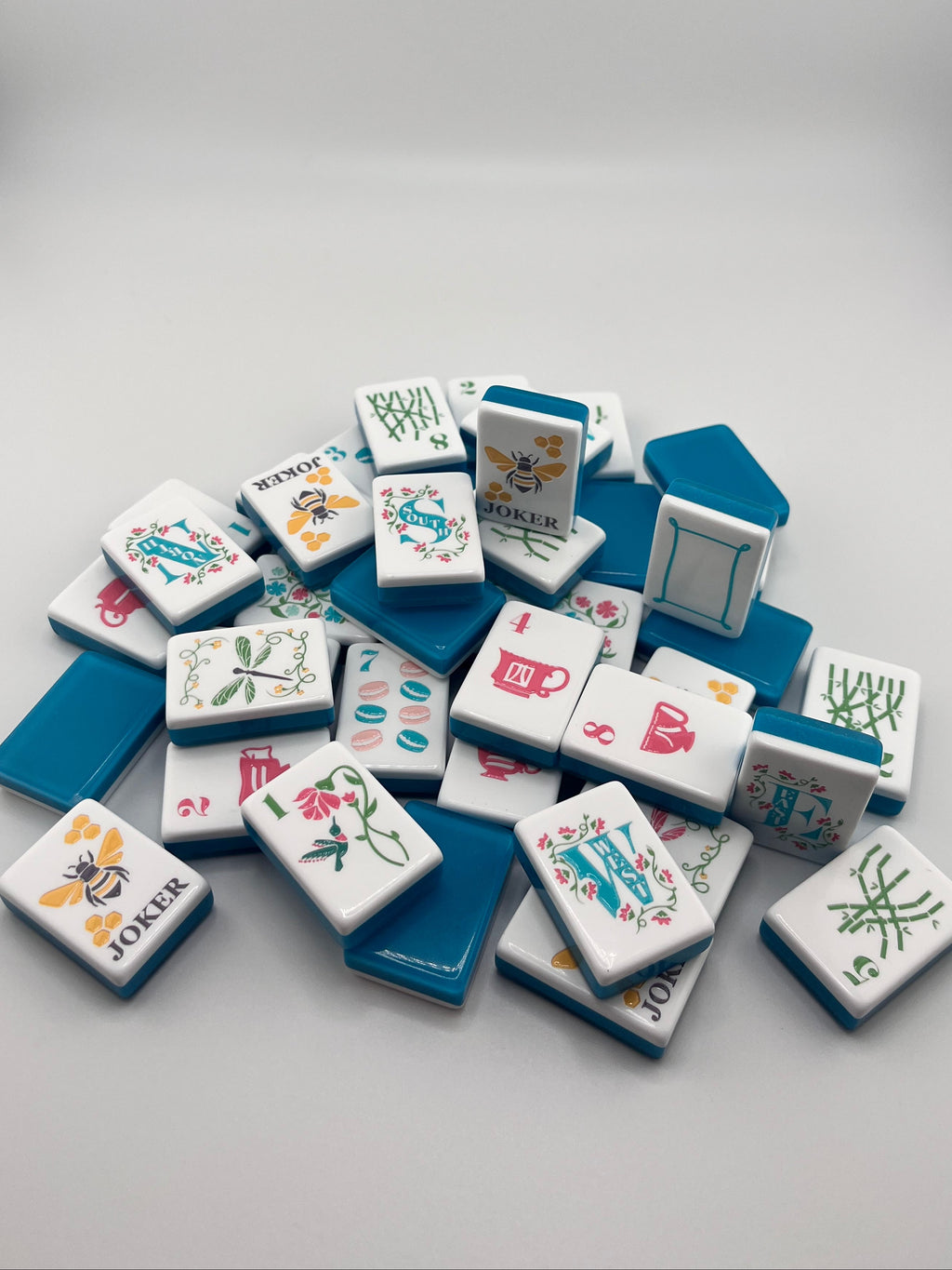 French Cafe American Mahjong Tiles