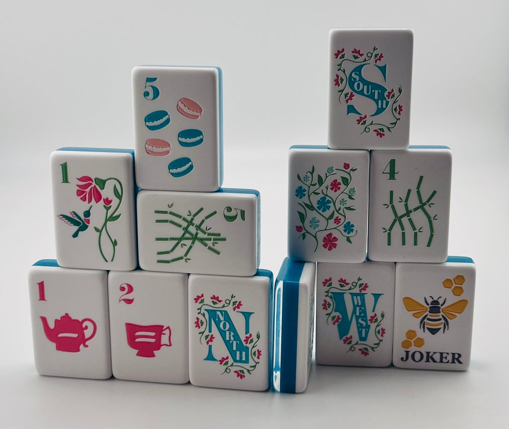 French Cafe American Mahjong Tiles