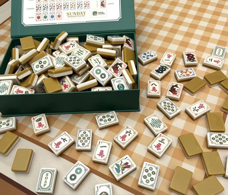 The Classic Mahjong Tile Set