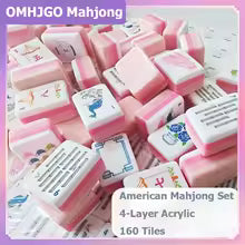Hibiscus Luxury American Mahjong Set