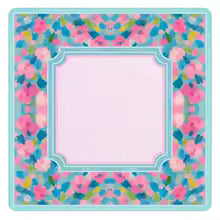 American Mahjong Mat - Watercolor Flower