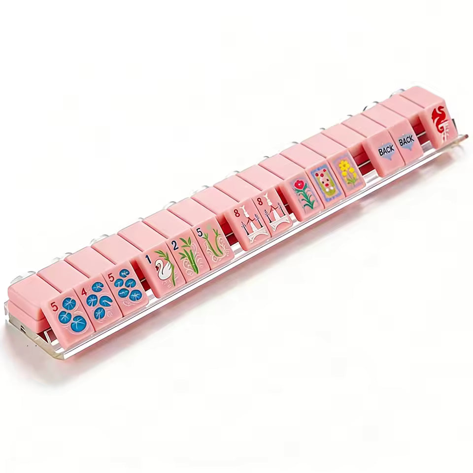 Pink in Paris American Mahjong Tile Set