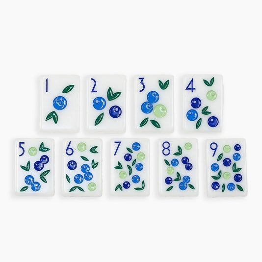 Airy Blueberry American Mahjong TIle Set