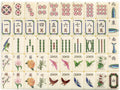 XL Asian Garden American Mahjong Tiles