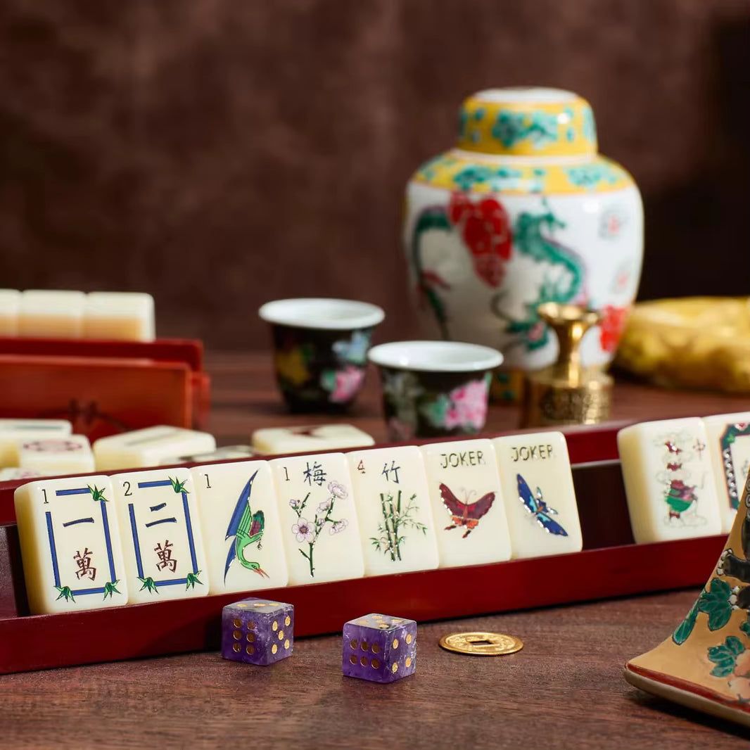 XL Asian Garden American Mahjong Tiles