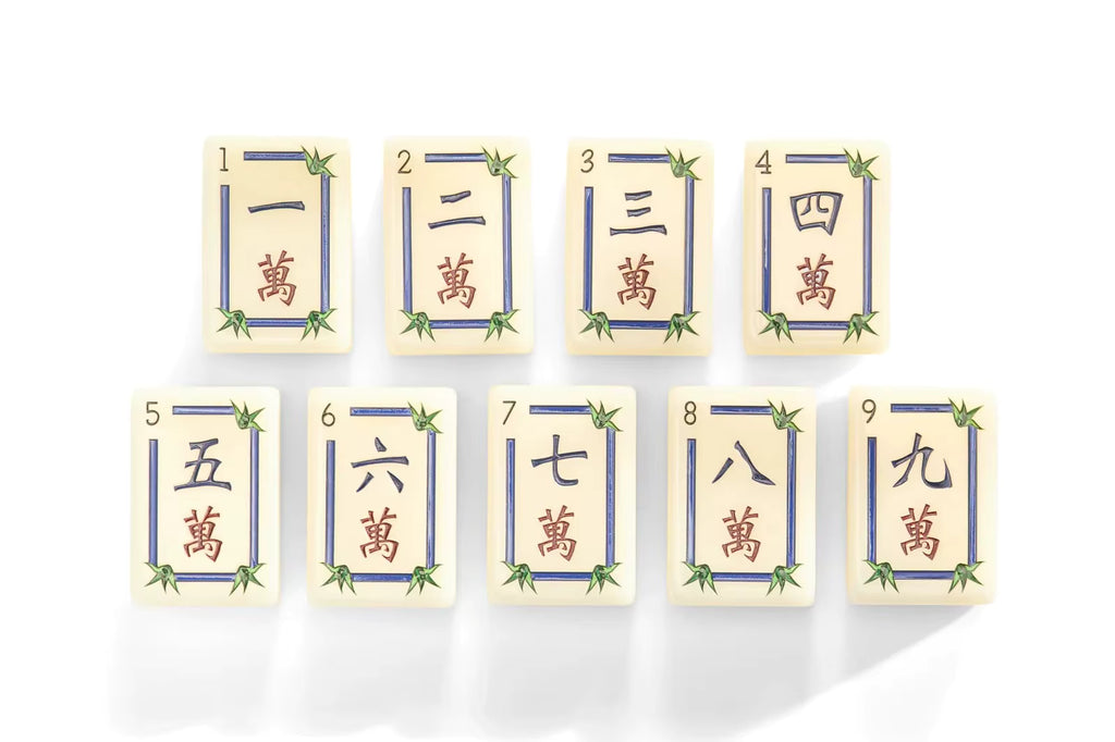 XL Asian Garden American Mahjong Tiles