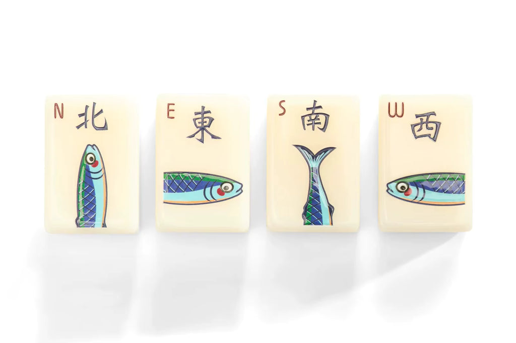 XL Asian Garden American Mahjong Tiles