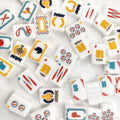 Take Me Out to the Ball Game American Mahjong Tiles