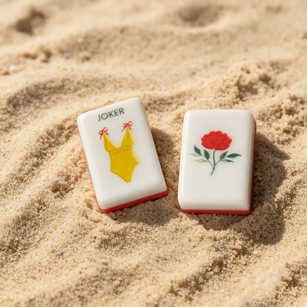 Beach Day American Mahjong Tile Set