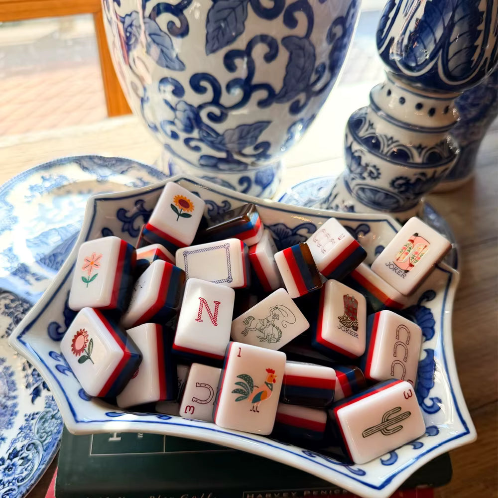 Boot Scootin' Mahjong Tiles