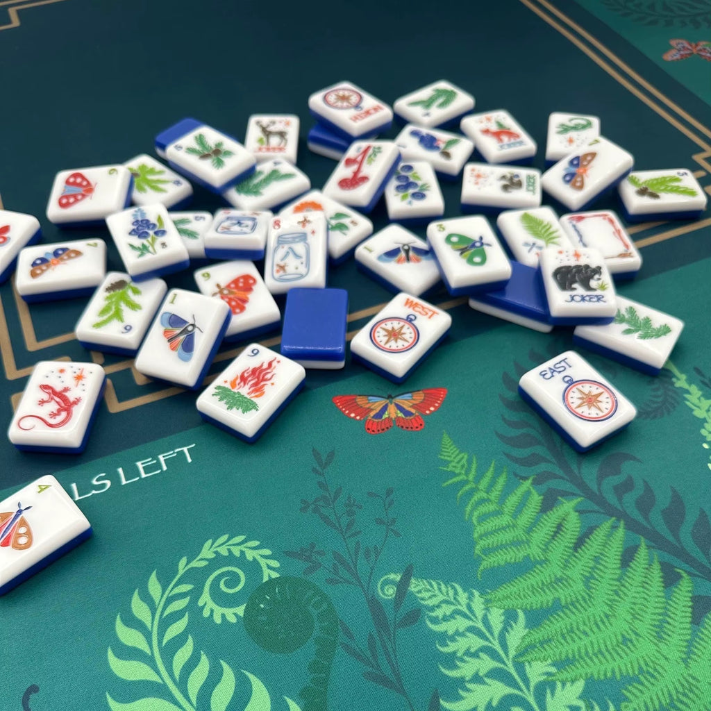 Let's Go Camping American Mahjong Tiles