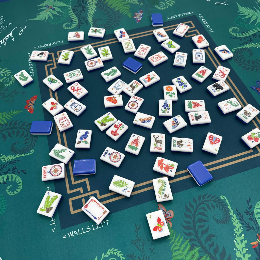 Let's Go Camping American Mahjong Tiles