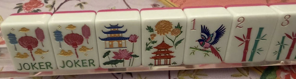 A Load a Pagodas Mahjong Tiles