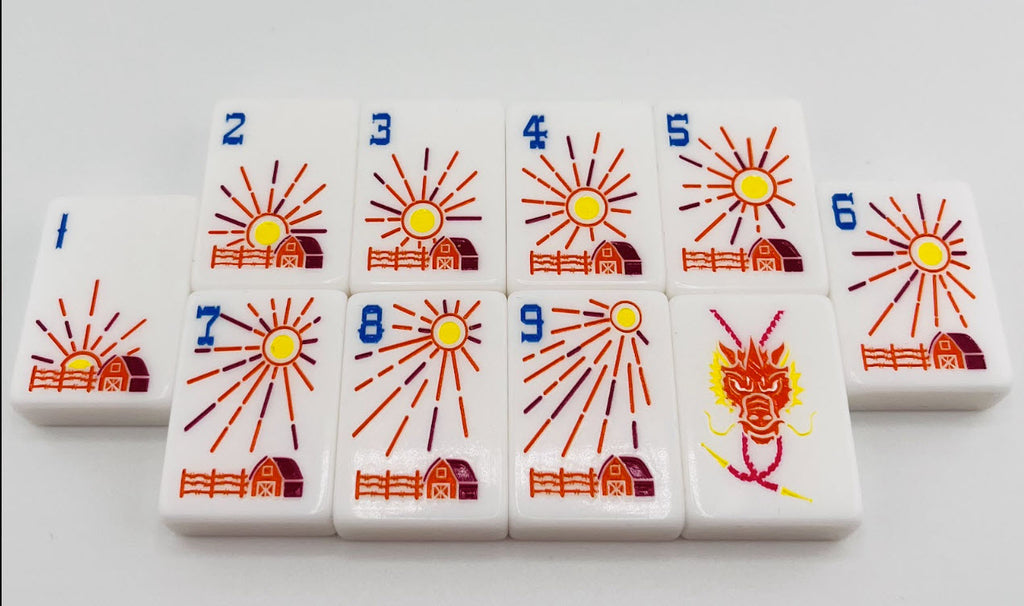 Cowgirl Up  Mahjong Tiles