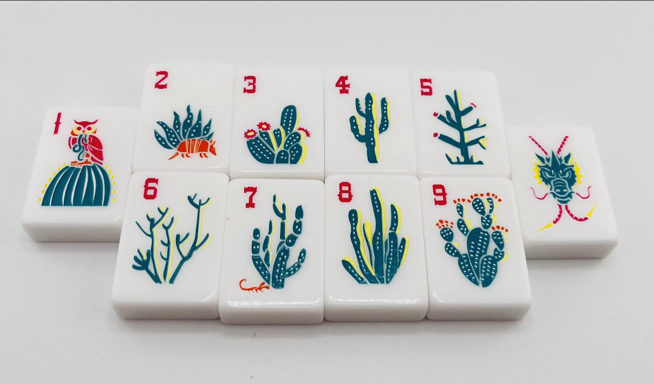 Cowgirl Up  Mahjong Tiles