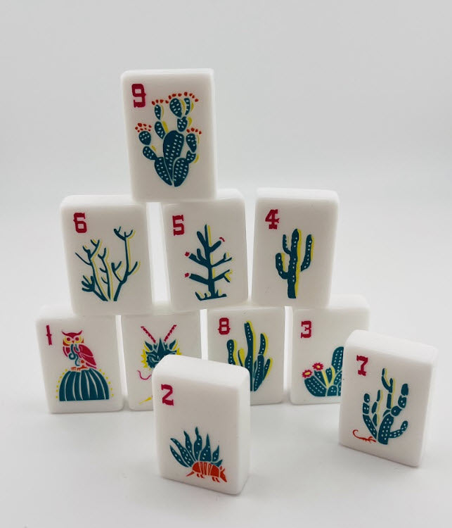 Cowgirl Up  Mahjong Tiles