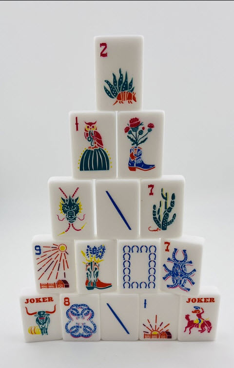 Cowgirl Up  Mahjong Tiles