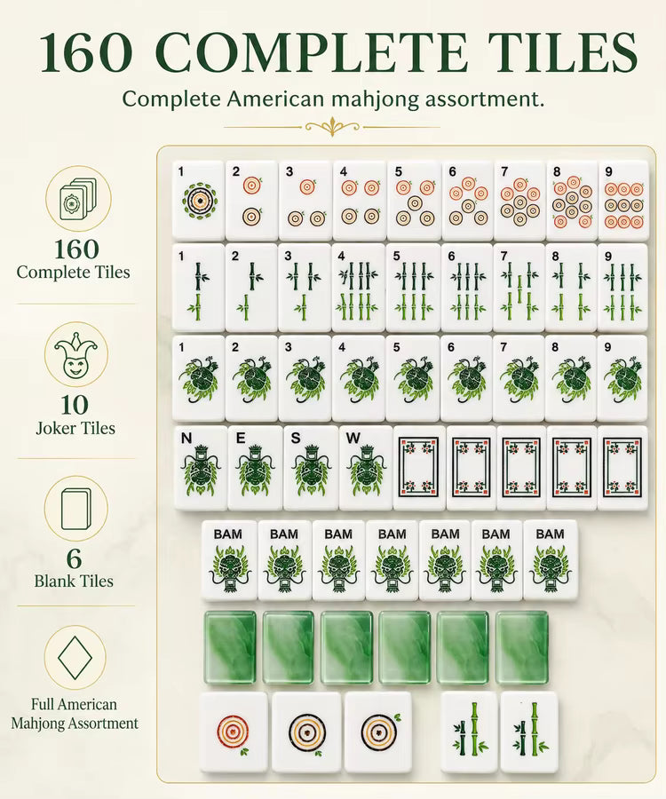 Bear With Me American Mahjong Tiles