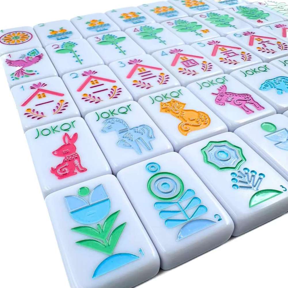 Oh My Darling Clementine American Mahjong Tiles