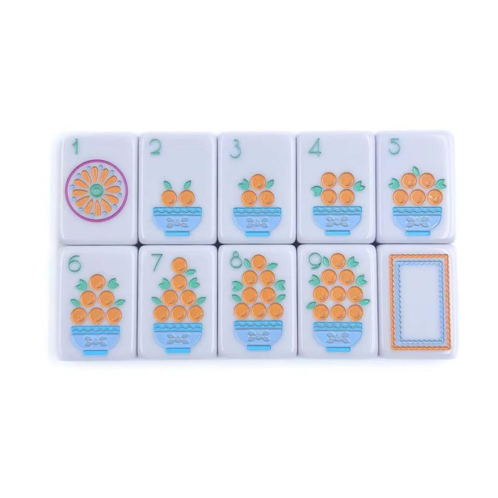 Oh My Darling Clementine American Mahjong Tiles