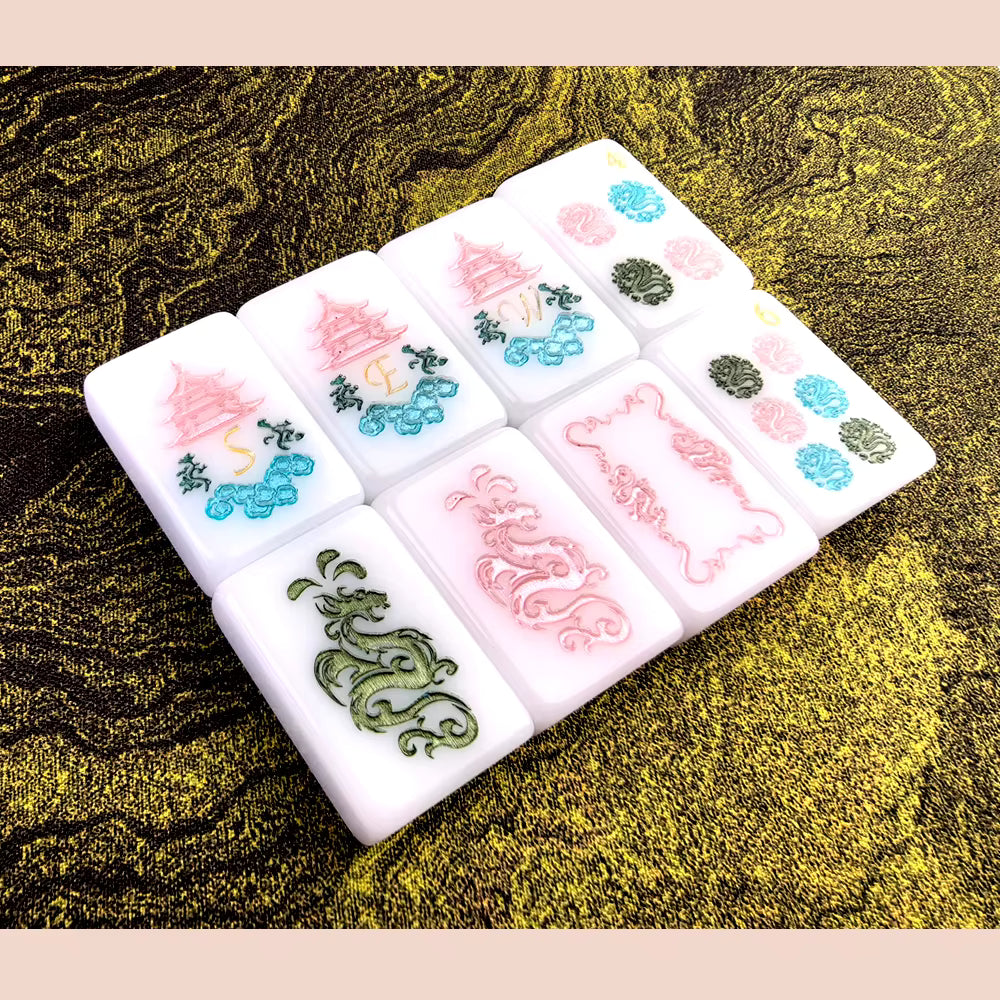 Imagine This Dragon American Mahjong Tiles