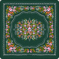 Flowered Forest Mahjong Table Mat