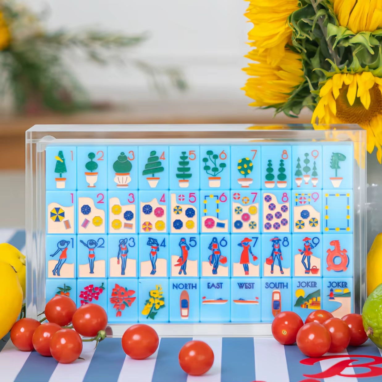 Beautiful Day American Mahjong Tiles