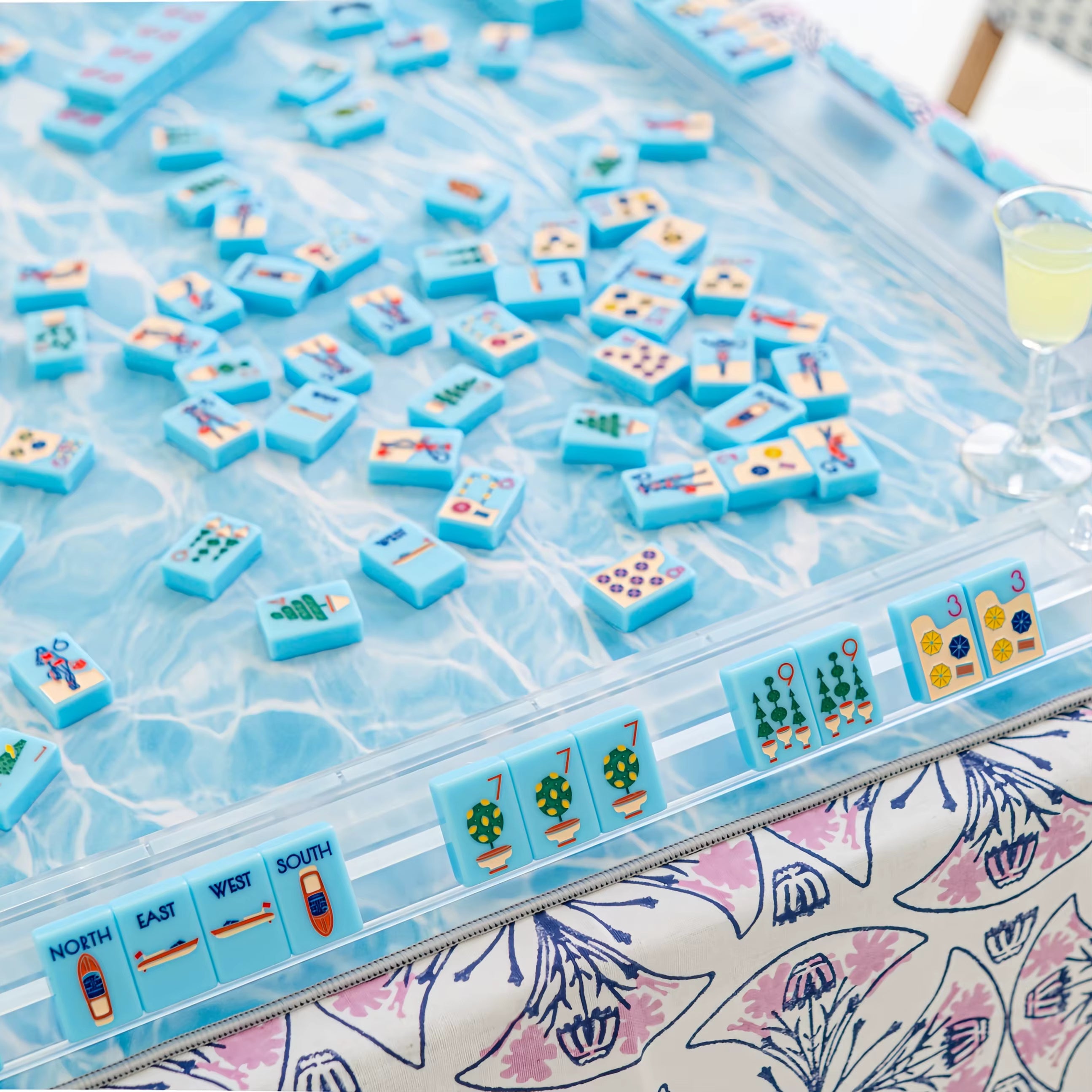 Beautiful Day American Mahjong Tiles