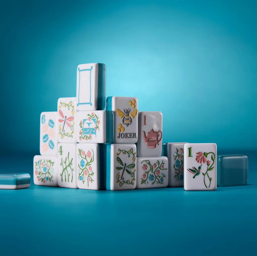 French Cafe American Mahjong Tiles