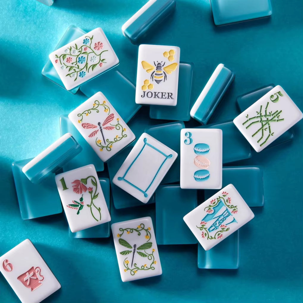 French Cafe American Mahjong Tiles