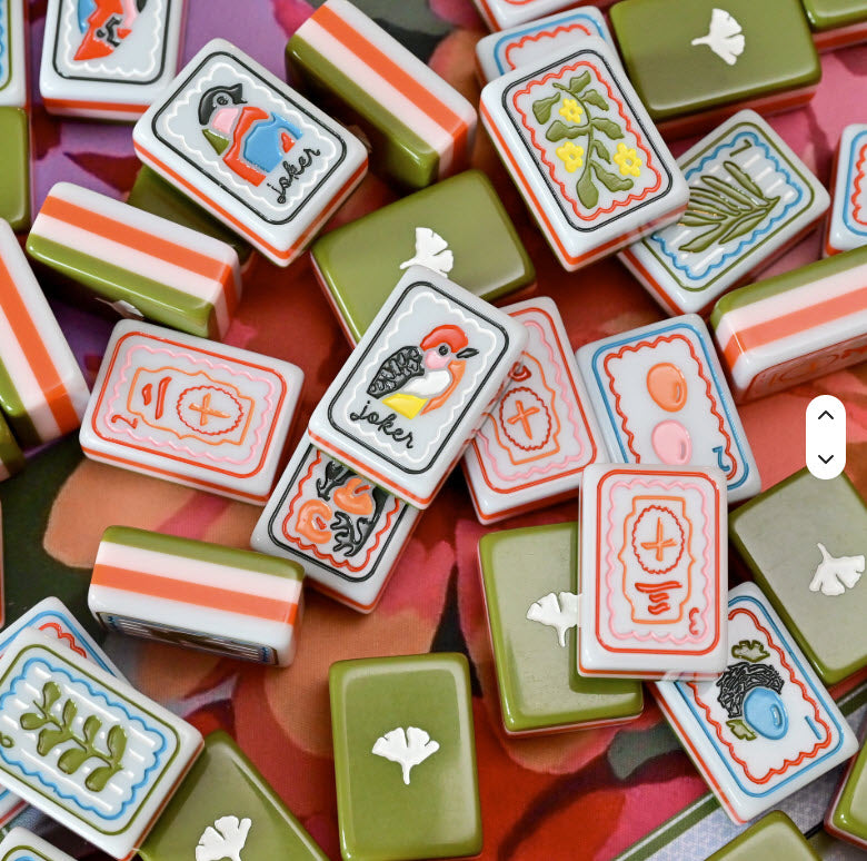 Bam Bird Mahjong Tiles