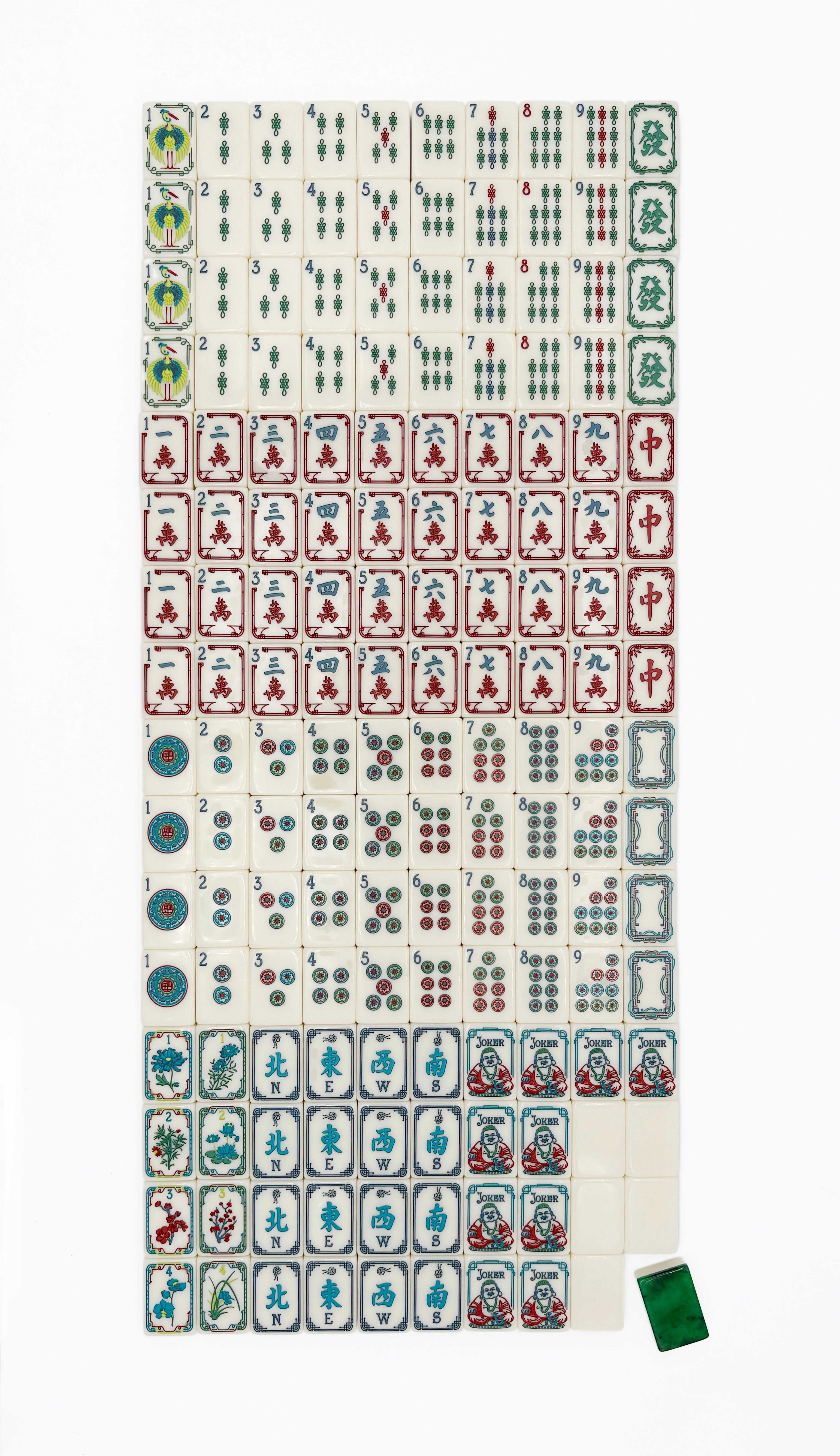 Happy Buddah American Mahjong Tiles