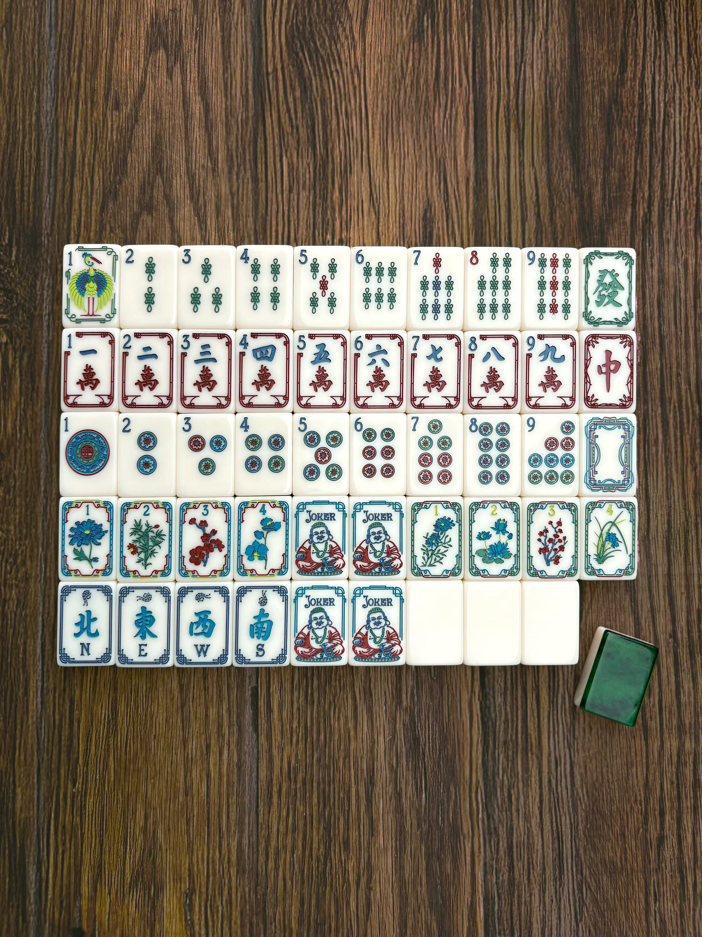 Happy Buddah American Mahjong Tiles
