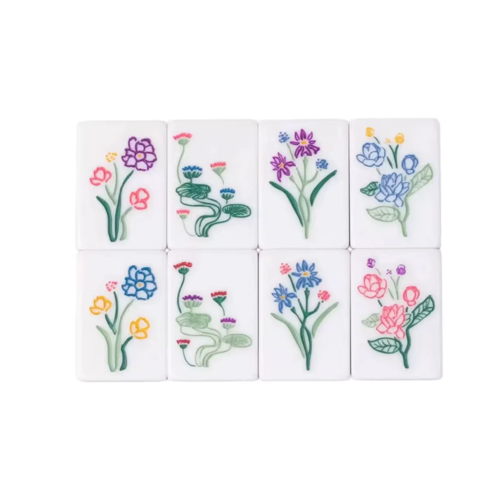 Jade- Lilac American Mahjong Tile Set