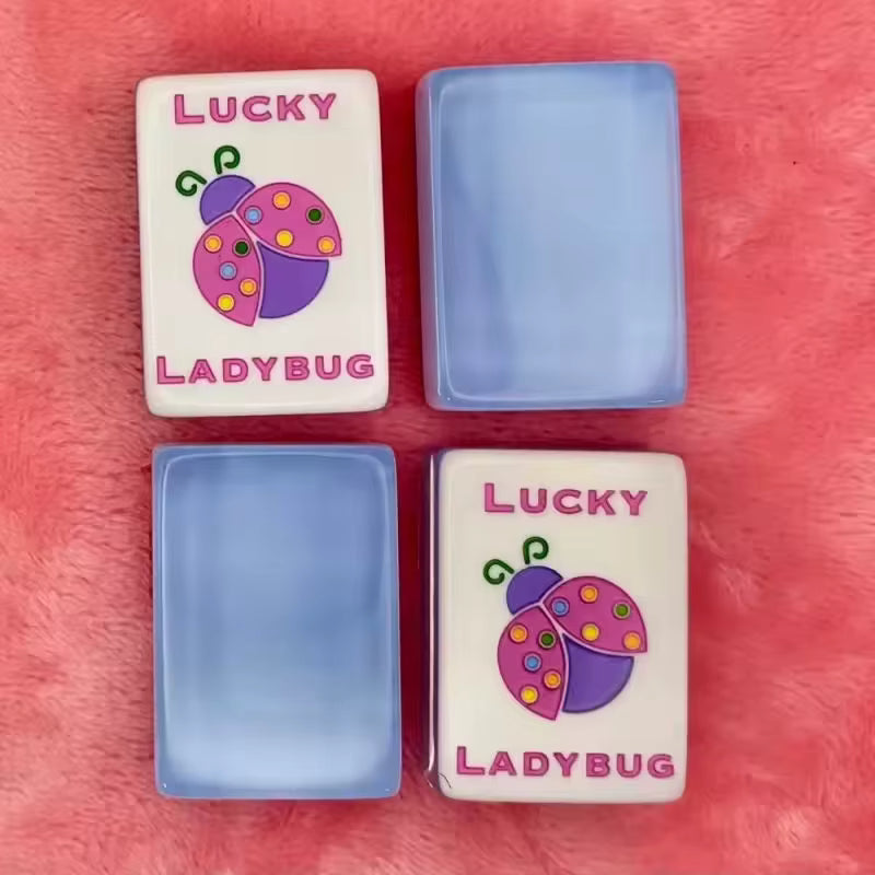 Blue Ice American Mahjong Tile Set