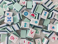 Minty Fresh American Mahjong Tile Set