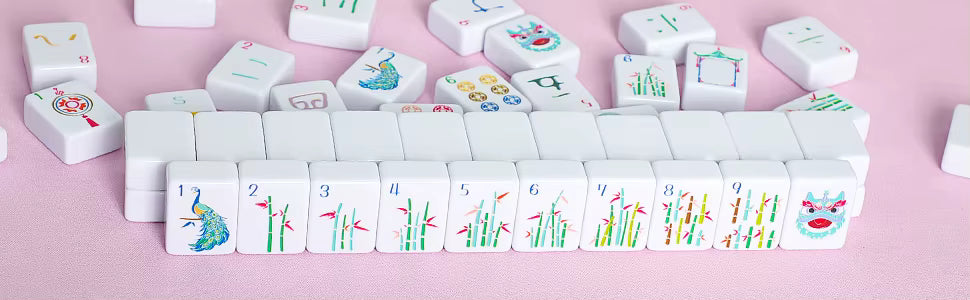 Modern Mahjong Tiles