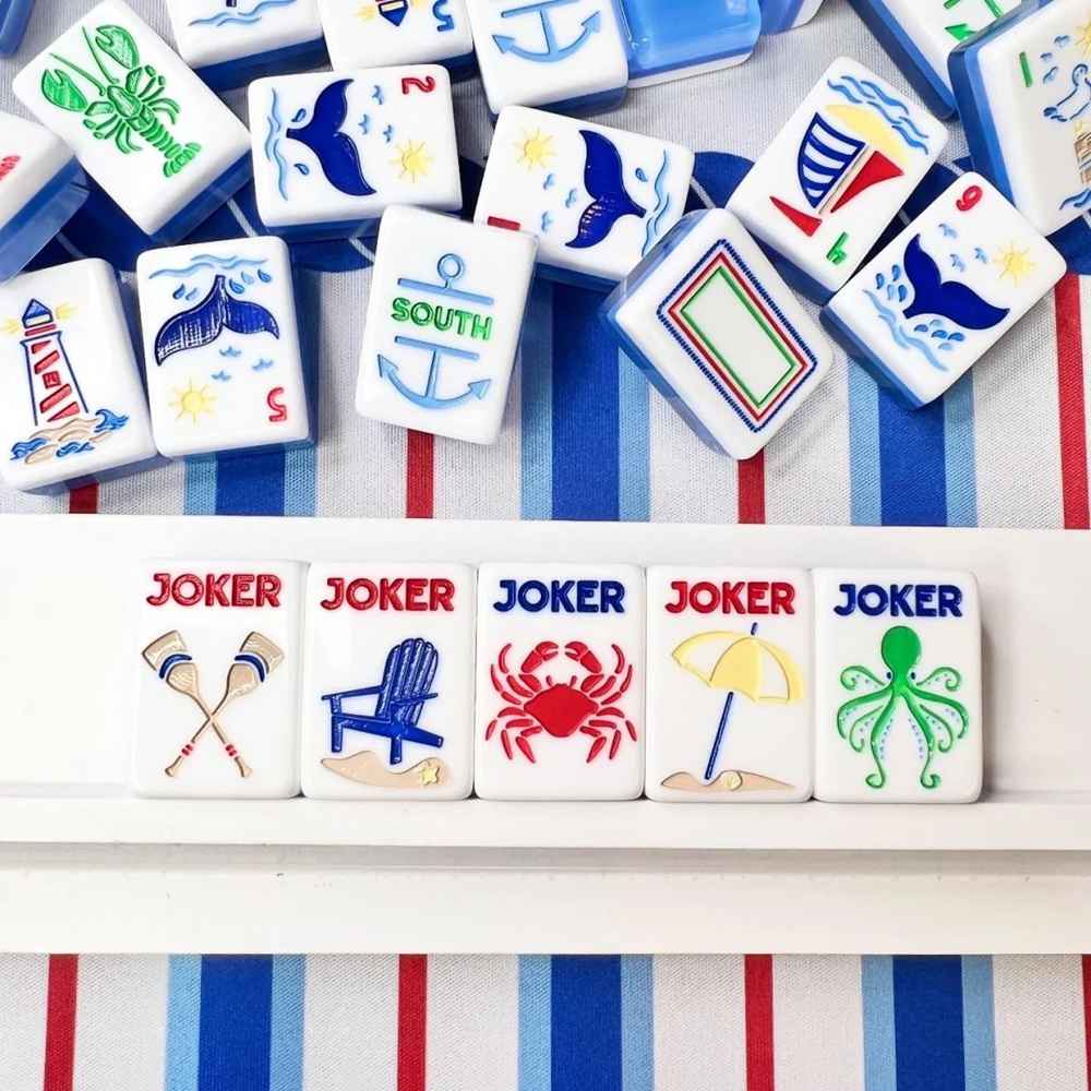 Nantucket Vacation American Mahjong Tile Set